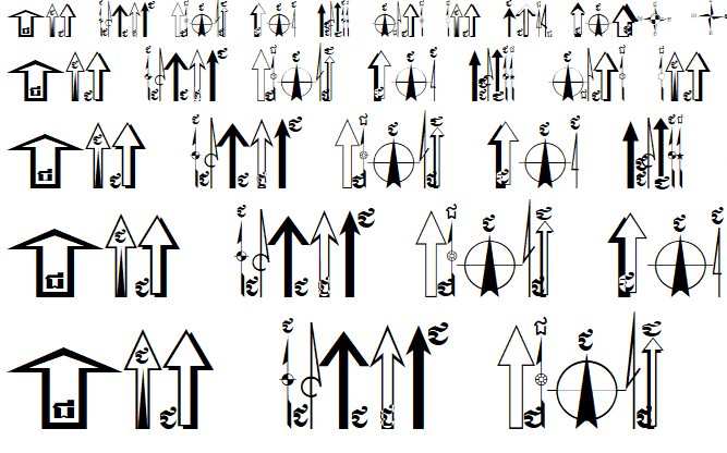 ESRI North Khmer Font
